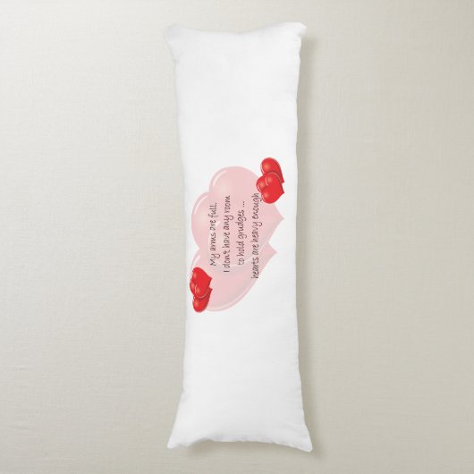 Mijn armen zijn vol lichaamskussen (Voorkant Verticaal)