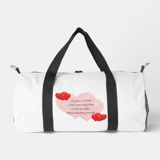 Mijn armen zijn vol plunjezak (Voorkant)