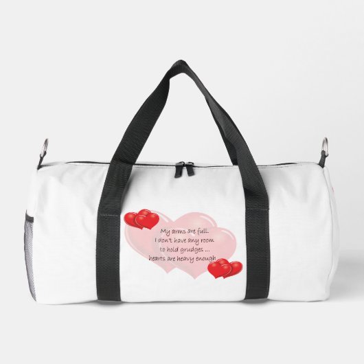 Mijn armen zijn vol plunjezak (Achterkant)