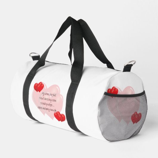 Mijn armen zijn vol plunjezak (Rechterhoek)