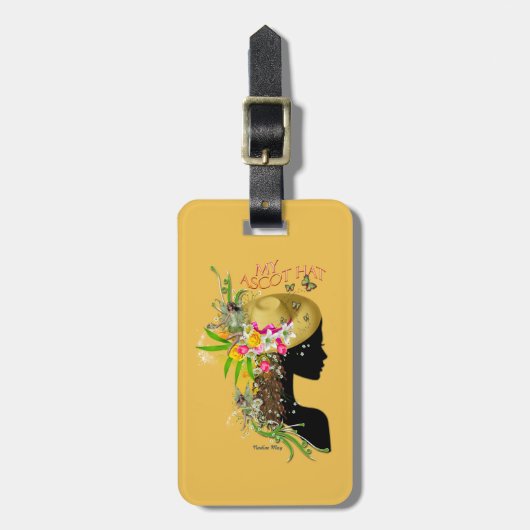 Mijn Ascot Pet Bagagelabel (Voorkant verticaal)