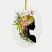 Mijn Ascot Pet Keramisch Ornament (Voorkant)