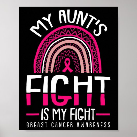 Mijn Aunts Fight is mijn strijd tegen borstkanker Poster (Voorkant)