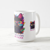MIJN AURA ZEGT KOFFIEMOK (Voorkant rechts)