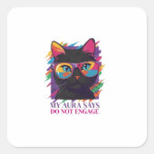 Mijn Aura Zegt Sticker (Voorkant)
