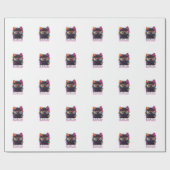 Mijn Aura Zegt Sticker Cadeaupapier (Vlak)