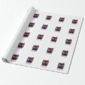Mijn Aura Zegt Sticker Cadeaupapier (Uitgerold)