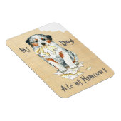 Mijn Aussie Ate Mijn thuiswerk Magneet (Rechterzijde)