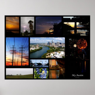 Mijn Austin Poster