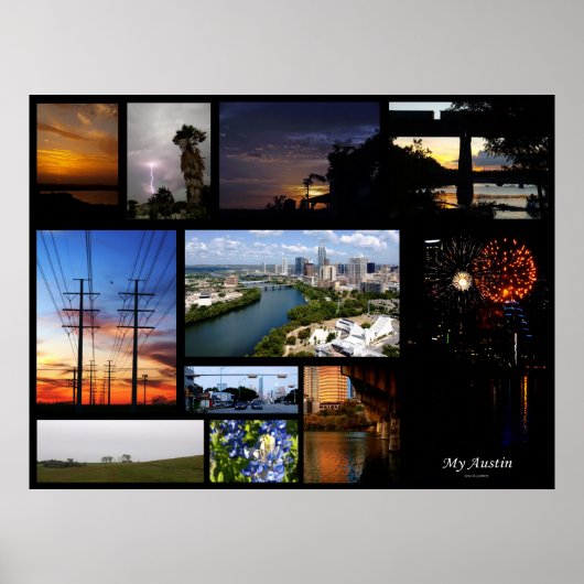 Mijn Austin Poster (Voorkant)