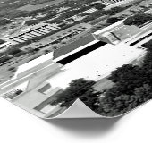 Mijn Austin Skyline BW Poster (Hoek)