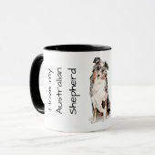 Mijn Australian Shepherd Lief Mok (Voorkant links)
