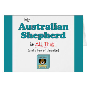 Mijn Australische herder is dat alles!