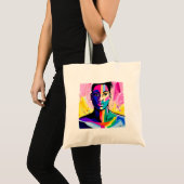 Mijn authenticiteit omarmen tote bag (Voorkant (product))