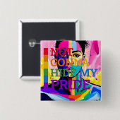 Mijn authenticiteit Ornament omarmen Vierkante Button 5,1 Cm (Voorkant /achterkant)