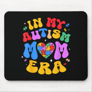 Mijn autisme moeder autisme bewustzijn groovy retr muismat