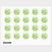 Mijn autistische geest Stickers (Vel)