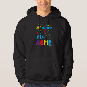 Mijn autistische Nephew Geweldige Autisme Awarenes Hoodie