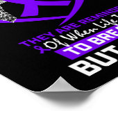 Mijn auto's vertellen een verhaal van een Paars Ho Poster (Hoek)