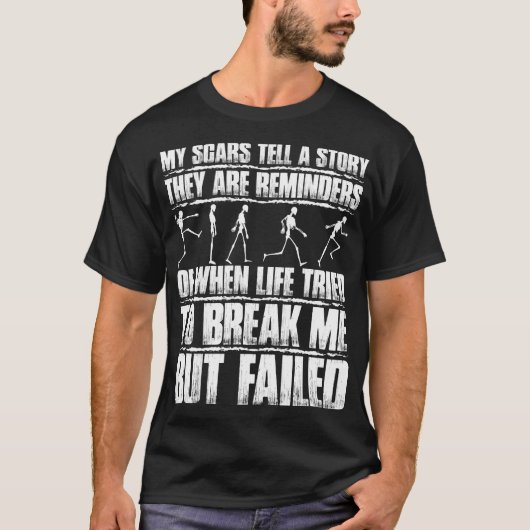 Mijn auto's vertellen het verhaal dat ze herinneri t-shirt (Voorkant)