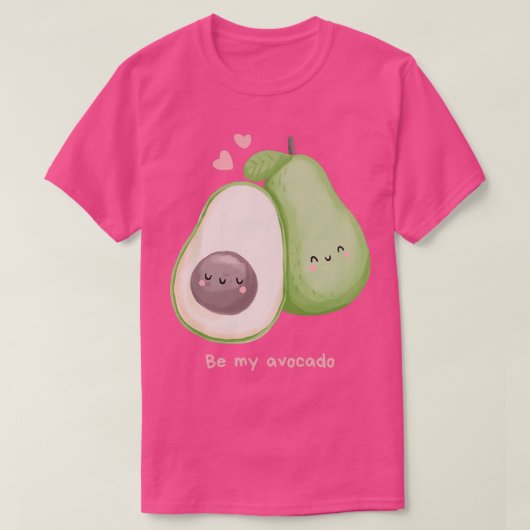 mijn avocado zijn t-shirt (Design voorkant)