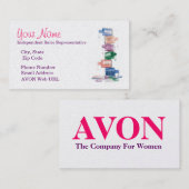 Mijn AVON-Visitekaartjes Visitekaartje (Voorkant / Achterkant)