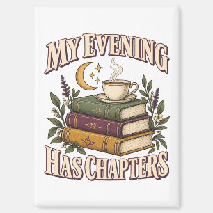 Mijn avond heeft hoofdstukken Boeken en Thee Magneet