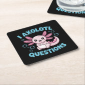 mijn axolotl-vragen kartonnen onderzetters (Schuin)