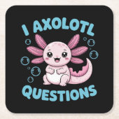 mijn axolotl-vragen kartonnen onderzetters (Voorkant)
