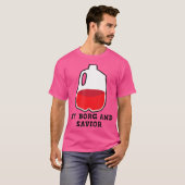 Mijn B.O.R.G. En Savior Drink ontwerp T-shirt (Voorkant volledig)