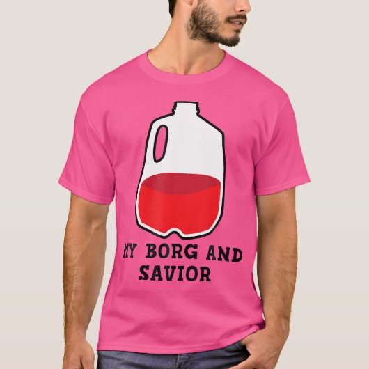 Mijn B.O.R.G. En Savior Drink ontwerp T-shirt (Voorkant)