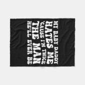 Mijn Ba2 Fleece Deken (Voorkant (Horizontaal))