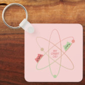 Mijn baan (banen) Cute sleutelhanger (Voorkant)