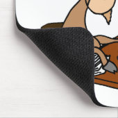 Mijn baan is een Goat Rodeo-ontwerp Muismat (Hoek)