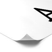 Mijn baan is mijn leven... ik ben een Chef Poster (Hoek)