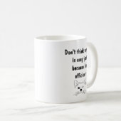 Mijn baan is niet eenvoudig Ik ben efficiënte prij Koffiemok (Voorkant rechts)