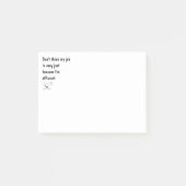 Mijn baan is niet eenvoudig Ik ben efficiënte prij Post-it® Notes (Voorkant)