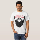 Mijn baard groet me aan t-shirt (Voorkant volledig)