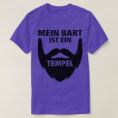 Mijn baard is een tempelbaard man t-shirt (Design voorkant)