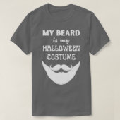 Mijn baard is mijn halloween kostuum 4 1 t-shirt (Design voorkant)