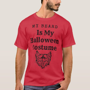 Mijn baard is mijn halloween kostuum 54 t-shirt