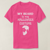 Mijn baard is mijn halloween kostuum 5 t-shirt (Design voorkant)