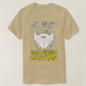 Mijn baard is mijn halloween kostuum 6 t-shirt (Design voorkant)