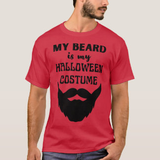 Mijn baard is mijn halloween kostuum 7 t-shirt
