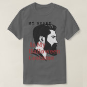 Mijn baard is mijn halloween kostuum 9 t-shirt (Design voorkant)