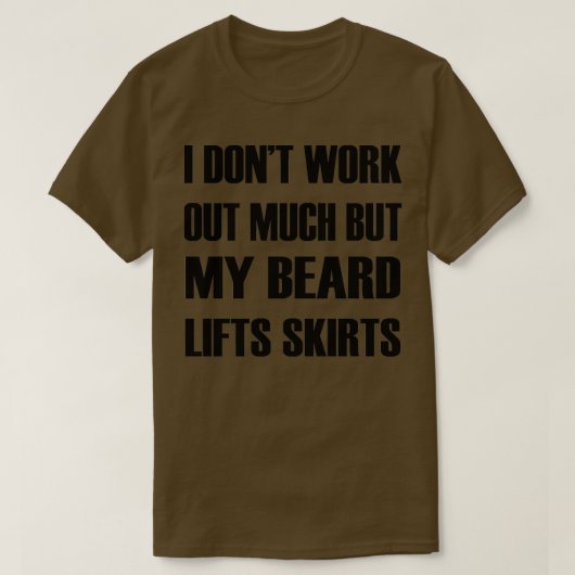 Mijn baard tilt rokken 2 t-shirt (Design voorkant)