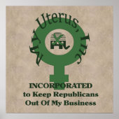 Mijn baarmoeder, Inc. Poster (Voorkant)