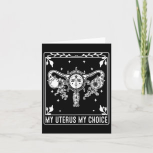 Mijn baarmoeder Mijn keuze Tarot Kaart Halloween F