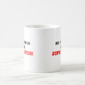 Mijn baas is #1 Superstar! Koffiemok (Center)