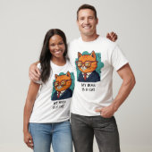 Mijn baas is een grappige kat t-shirt (Unisex)